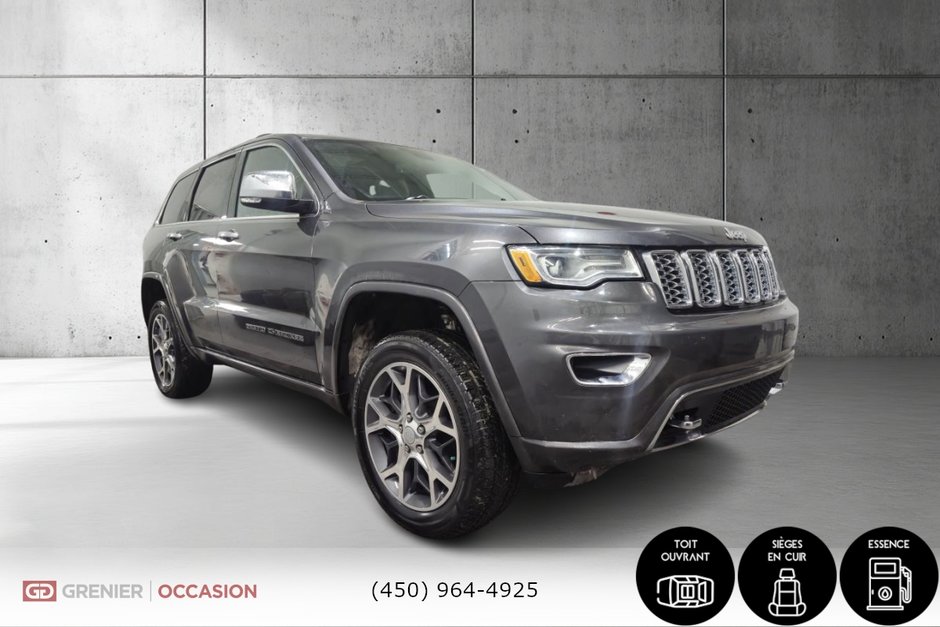 Jeep Grand Cherokee Overland Cuir Toit Ouvrant 2019 à Terrebonne, Québec - w940px