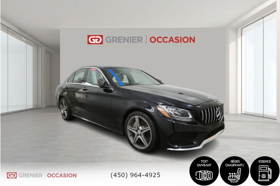 2015 Mercedes-Benz C-Class C 300 AWD Toit Panoramique Bas Kilométrage in Terrebonne, Quebec - w940px