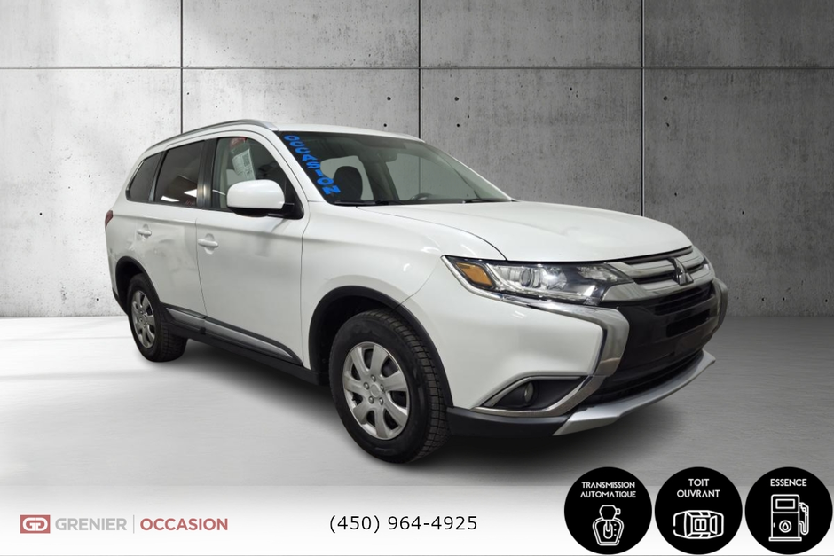 2016 Mitsubishi Outlander ES Touring Toit Ouvrant AWD in Terrebonne, Quebec - w940px