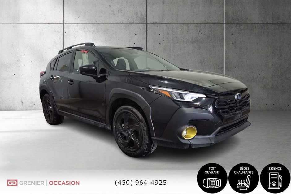 Subaru Crosstrek Onyx Toit Ouvrant * 4,059 KM * 2024 à Terrebonne, Québec - w940px