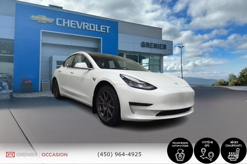 Tesla MODEL 3 Standard Range Plus Navigation Sièges Chauffants 2020 à Terrebonne, Québec - w940px