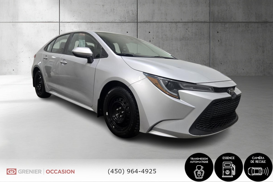 Toyota Corolla LE Caméra De Recul Bas Kilométrage 2021 à Terrebonne, Québec - w940px