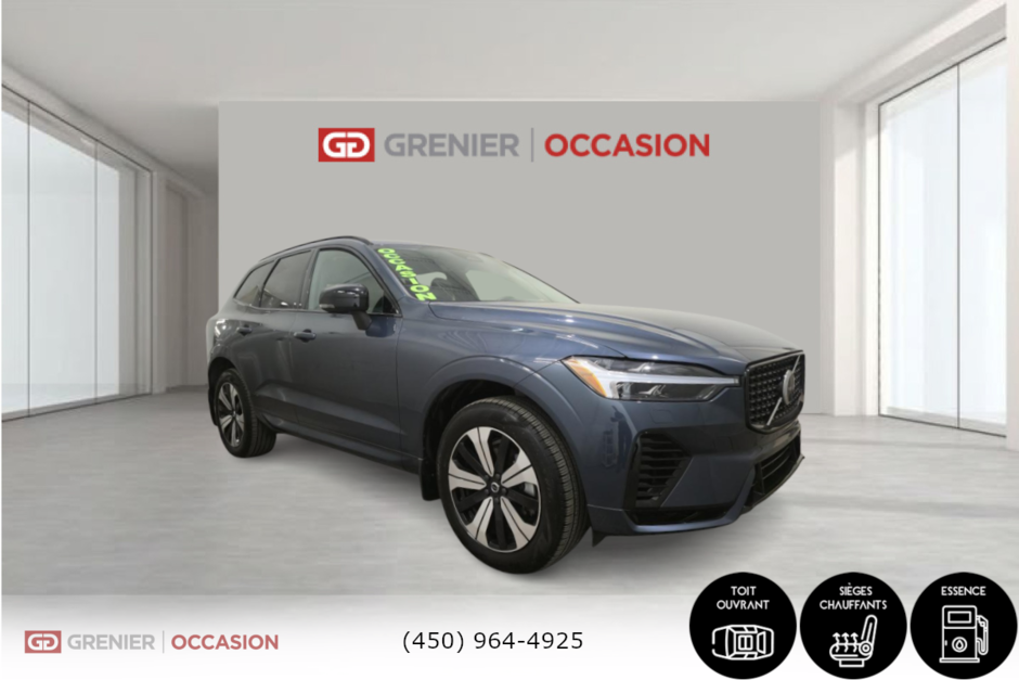 2024 Volvo XC60 Recharge Hybride Branchable T8 Core Dark Theme in Terrebonne, Quebec - w940px