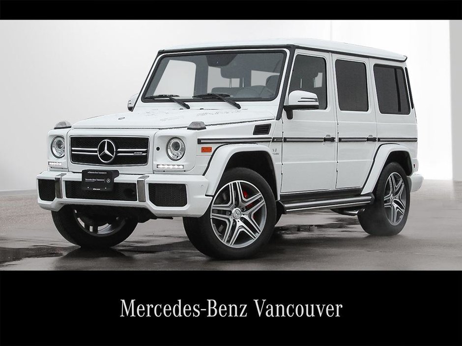 Mercedes-Benz Vancouver | 2016 Mercedes-Benz G63 AMG SUV ...