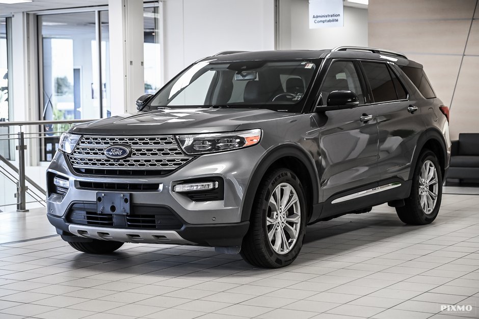 Ford Explorer Limited | 4WD | CUIR | TOIT PANO | CARPLAY | 2023 à Brossard, Québec