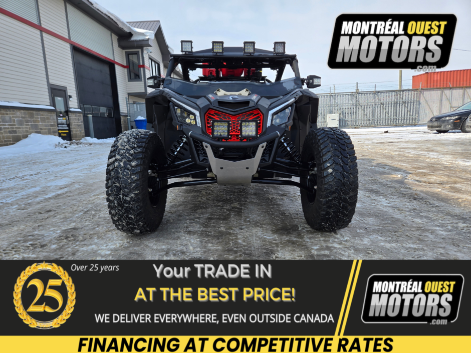 2021 CANAM MAVERICK X DS TURBO RR !! LITERALLY NEW ONLY 656 KM !!
