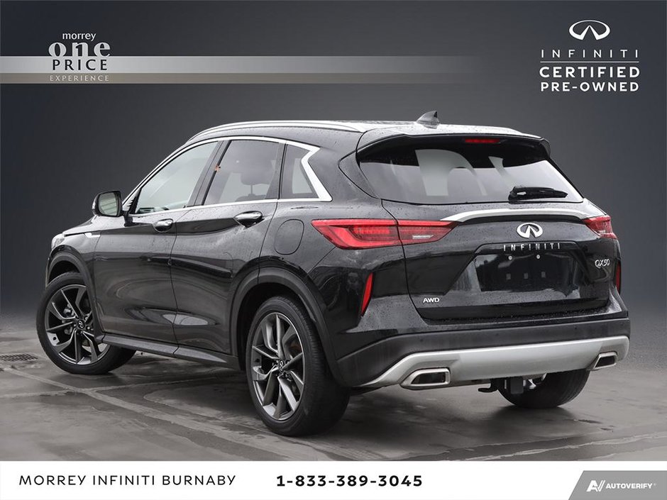 2021 Infiniti QX50 SENSORY TRIM + NO ACCIDENTS-4