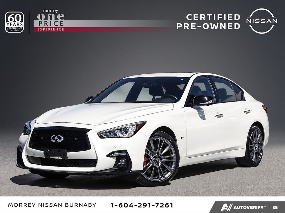 2021 Infiniti Q50 RED SPORT // NO ACCIDENTS-0