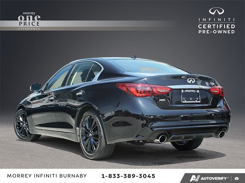 2024 Infiniti Q50 LUXE // BLACK WHEELS-4