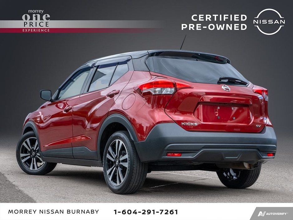 2019 Nissan KICKS SV CVT + NISSAN CERTIFIED-4