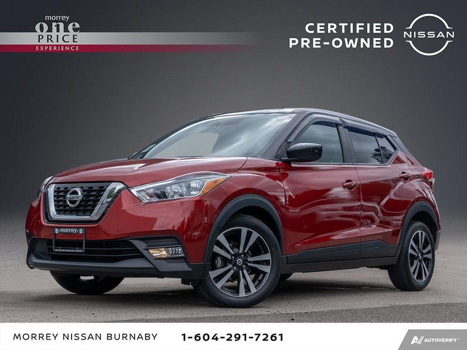 2019 Nissan KICKS SV CVT + NISSAN CERTIFIED-0