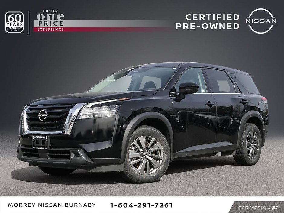 2022 Nissan Pathfinder S AWD + 3RD ROW SEATING-0