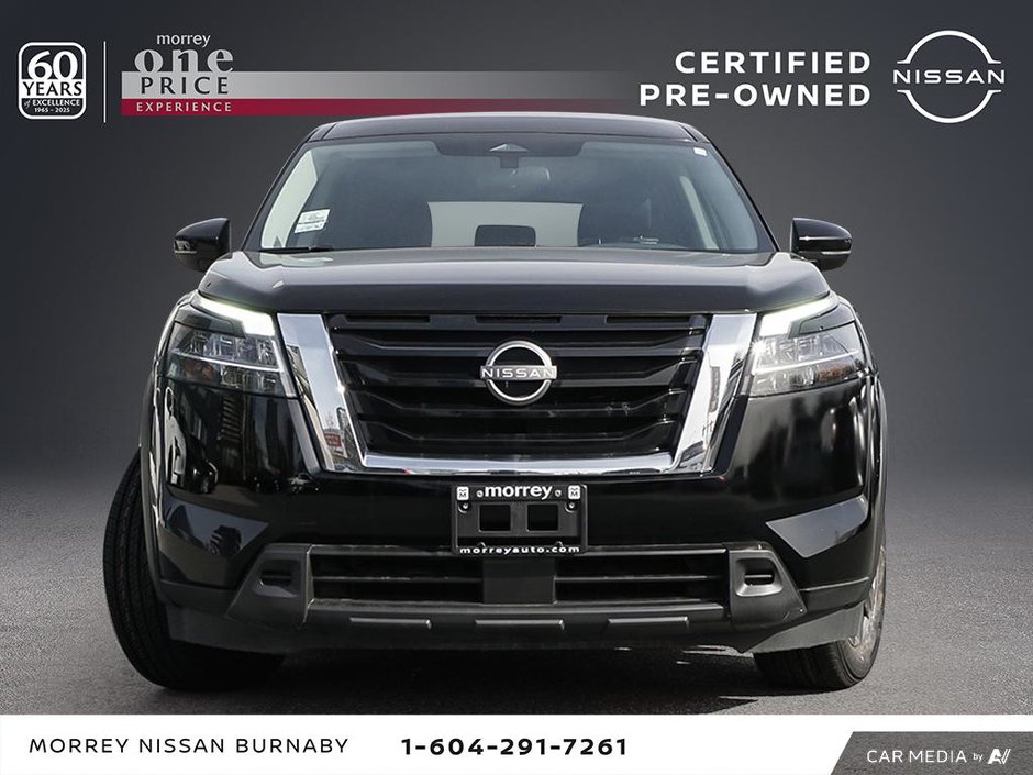 2022 Nissan Pathfinder S AWD + 3RD ROW SEATING-2