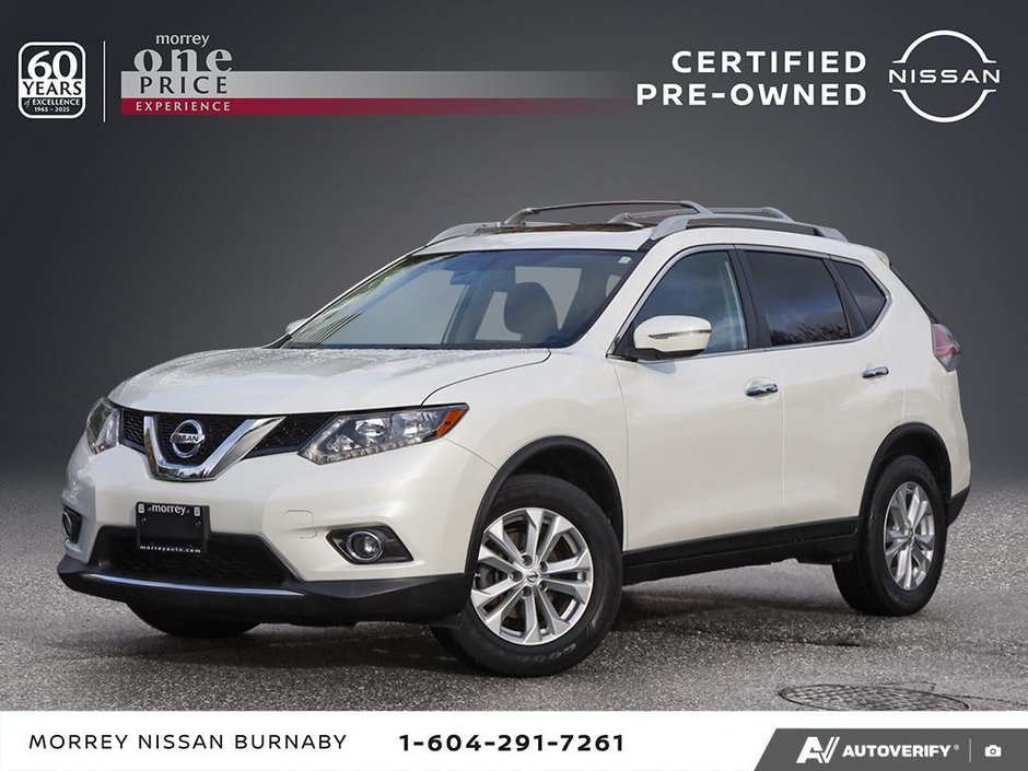 2015 Nissan Rogue SV AWD // SUNROOF-0