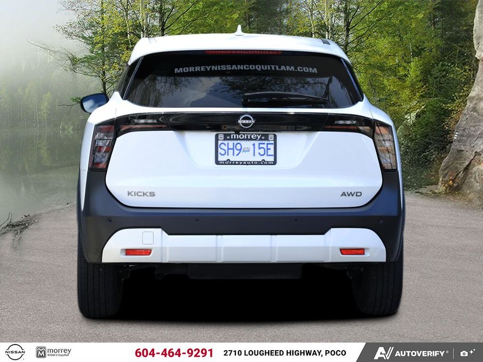 2025 Nissan Kicks SV AWD NISSAN CANADA CERTIFIED PRE OWNED-4