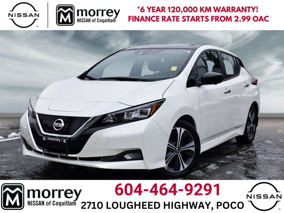 2022 Nissan LEAF SV AWD NISSAN CANADA CERTIFIED PRE OWNED-0