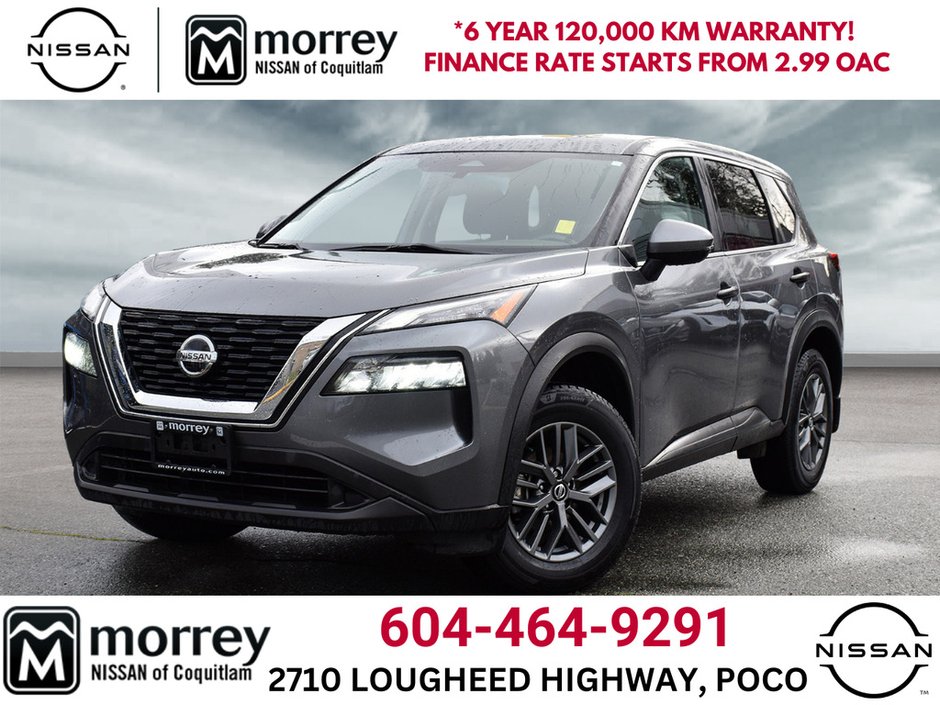 2021 Nissan Rogue S NISSAN CANADA CERTIFIED PRE OWNED-0