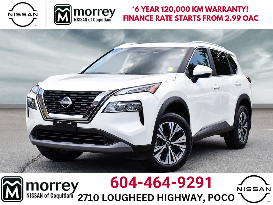 2023 Nissan Rogue SV AWD MOONROOF NISSAN CERTIFIED PRE OWNED-0