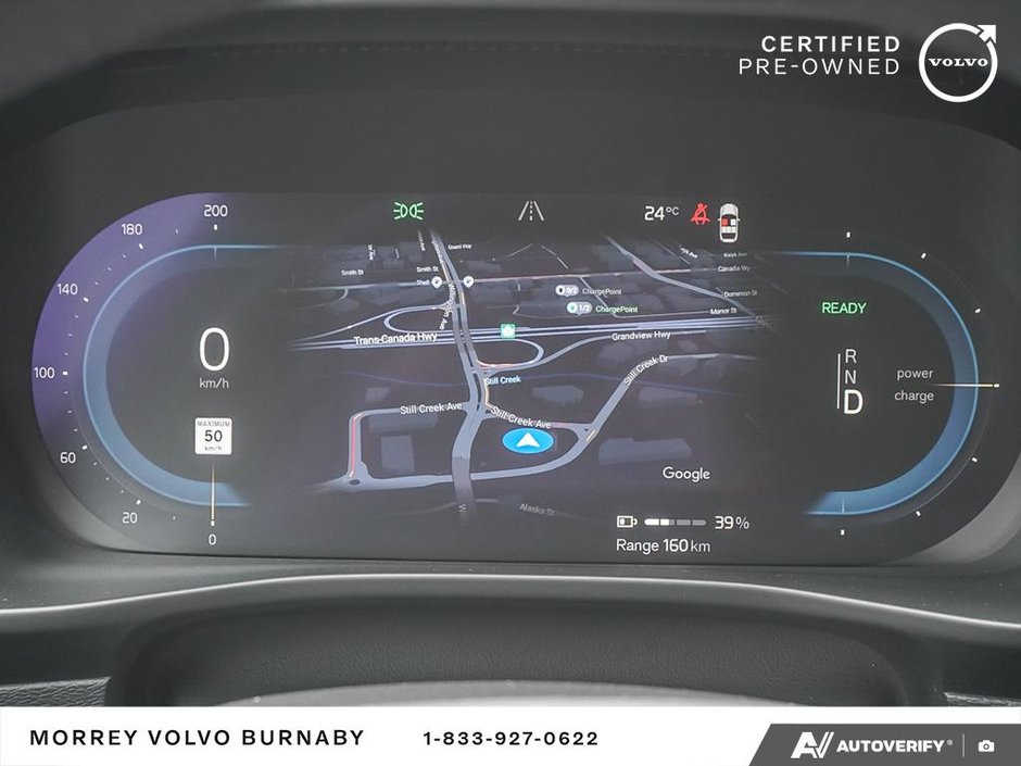 2024 Volvo XC40 Recharge Pure Electric Plus | Local BC | No Accidents | Lease Return-17