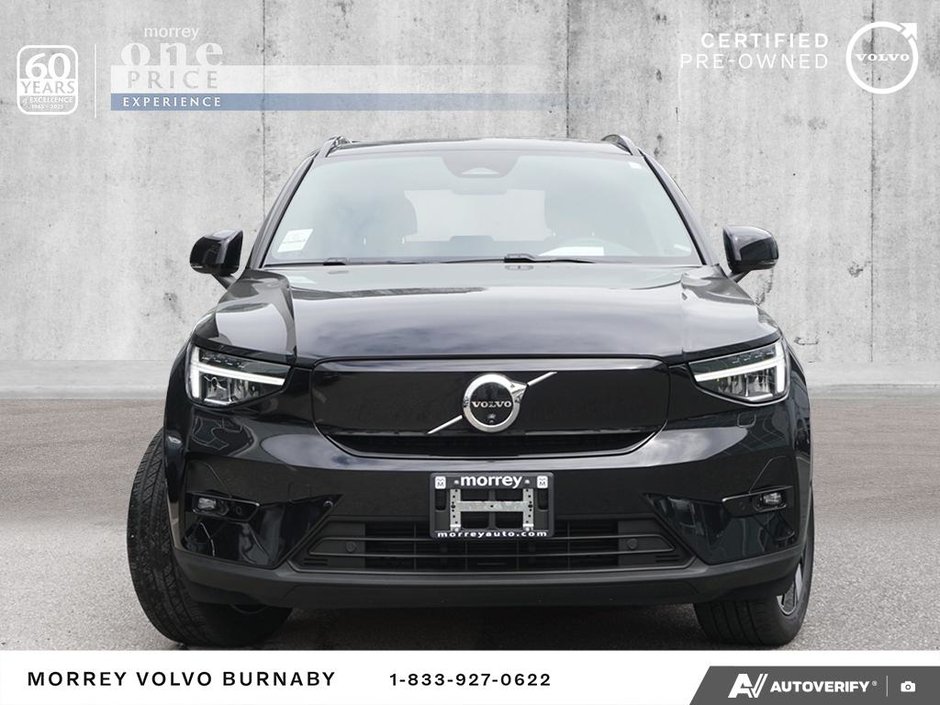2024 Volvo XC40 Recharge Pure Electric Plus | Local BC | No Accidents | Lease Return-2