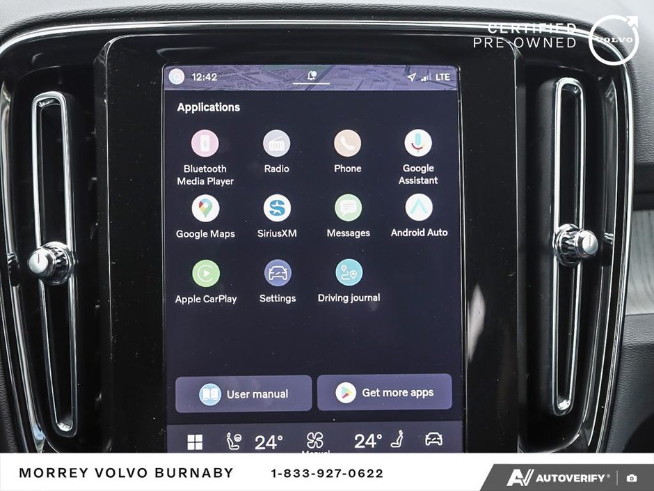 2025 Volvo XC40 Core • In Stock - AWD • BLACK on BLACK-21