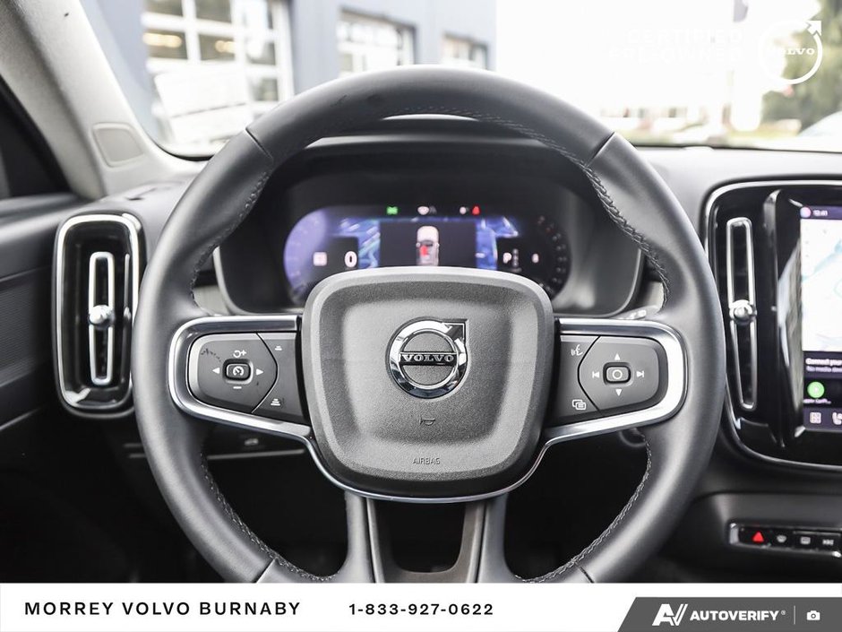 2025 Volvo XC40 Core • In Stock - AWD • BLACK on BLACK-14