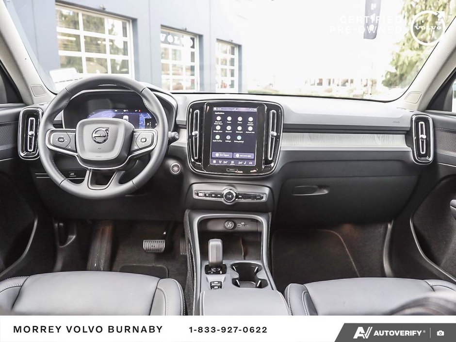 2025 Volvo XC40 Core • In Stock - AWD • BLACK on BLACK-25