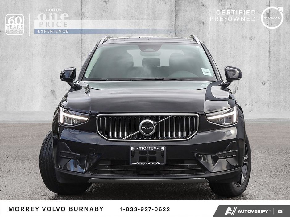 2025 Volvo XC40 Core • In Stock - AWD • BLACK on BLACK-2