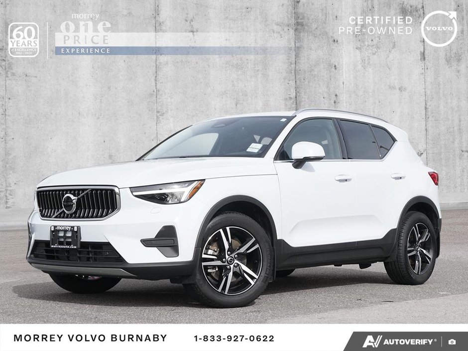 2025 Volvo XC40 Core | Local BC Vehicle – Climate Package-0