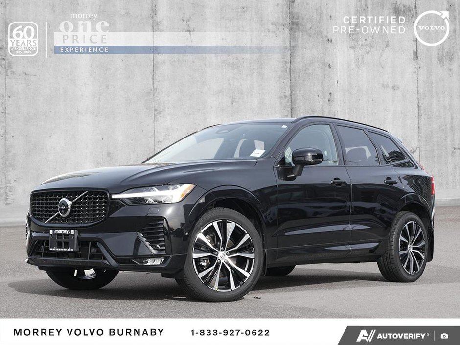 2025 Volvo XC60 Plus | Harman Kardon | 20 RIMS - Black on Black-0
