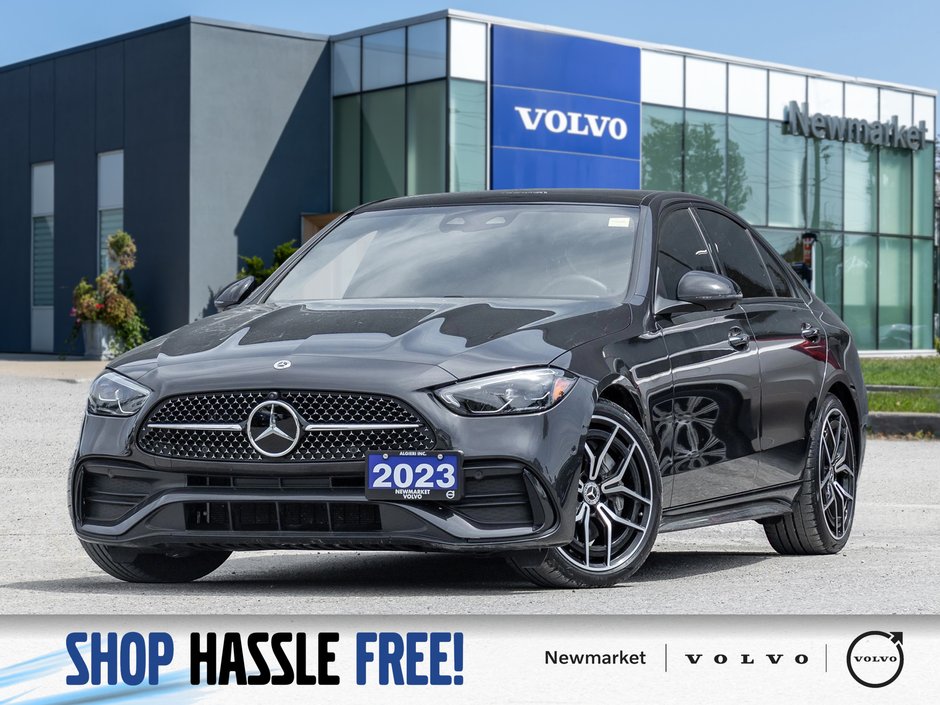 Mercedes-Benz C-Class C 300 4MATIC Sedan SUPER LOW KM  AMG WHEELS 2023-0