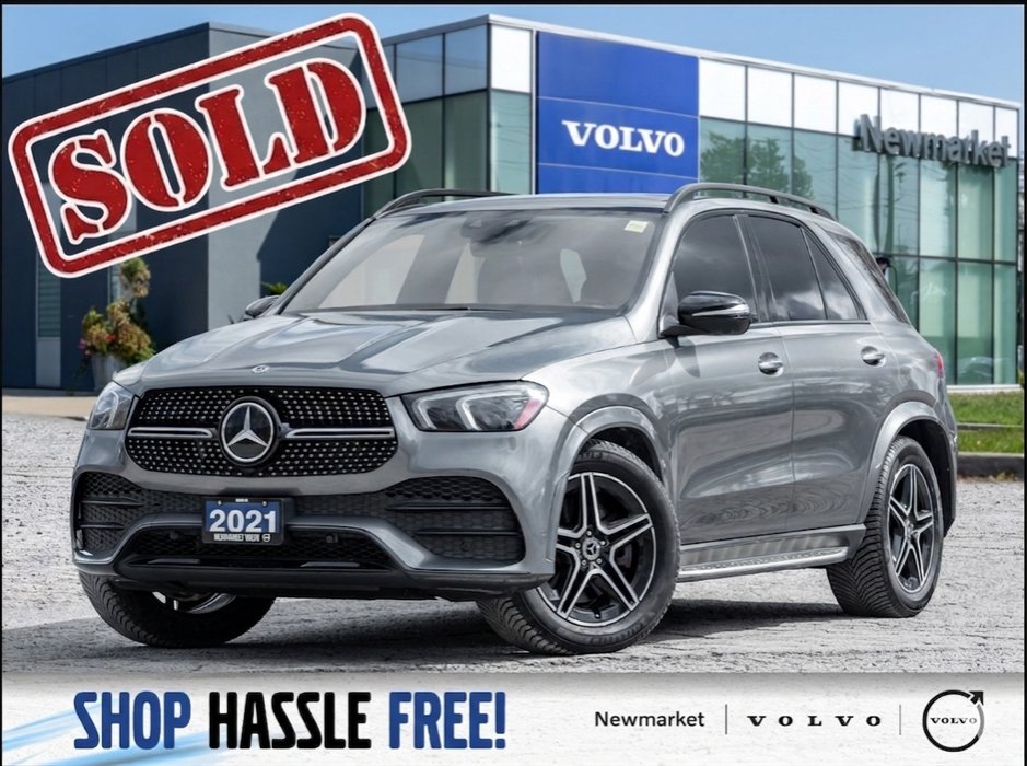 2021 Mercedes-Benz GLE 450 4MATIC SUV TRADE IN ONE OWNER WELL EQUIPPED-1