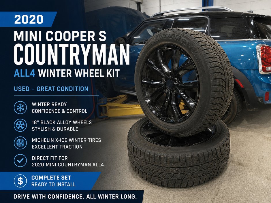 MINI Countryman Cooper S ALL4  LOW KM  2 SETS OF WHEELS  PANO ROOF 2020-1