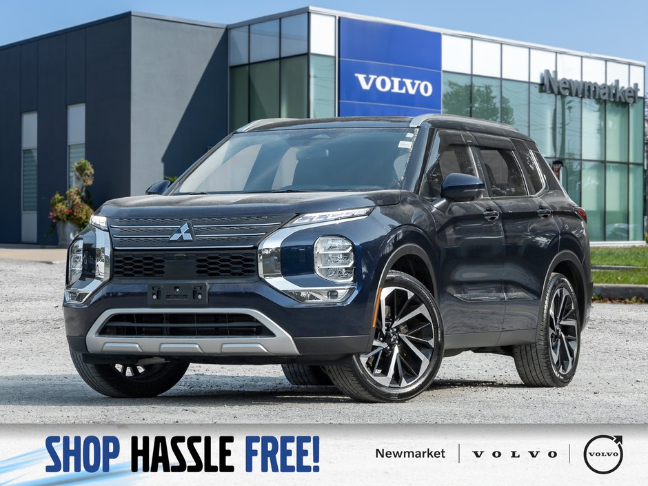 2023 Mitsubishi Outlander LE S-AWC/20-inch two-tone alloy wheels/ 360 Camera-0