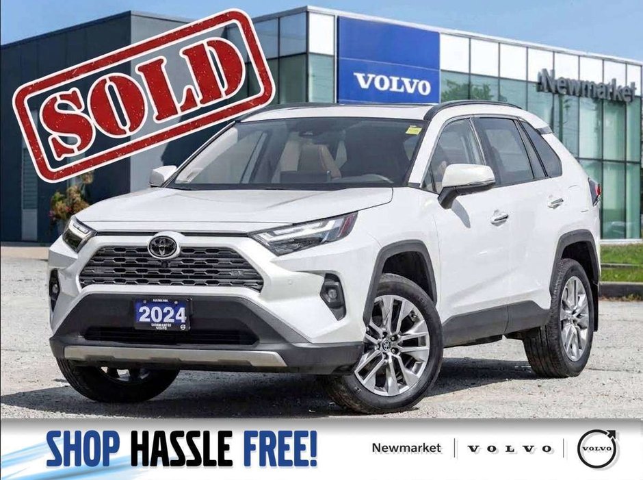 2024 Toyota RAV4 LIMITED  TRADE I   ONE OWNER  LOW KM  NO ACCIDENTS-0