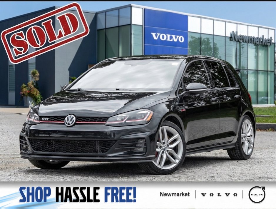 2018 Volkswagen Golf GTI Autobahn MANUAL  LOW MILEAGE  TRADE IN-0