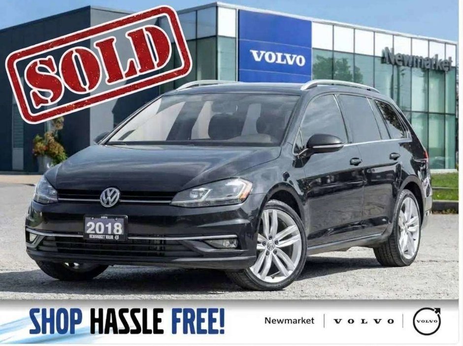 Volkswagen Golf Highline  AS IS  AS TRADED  SPORTWAGEN 2018-0