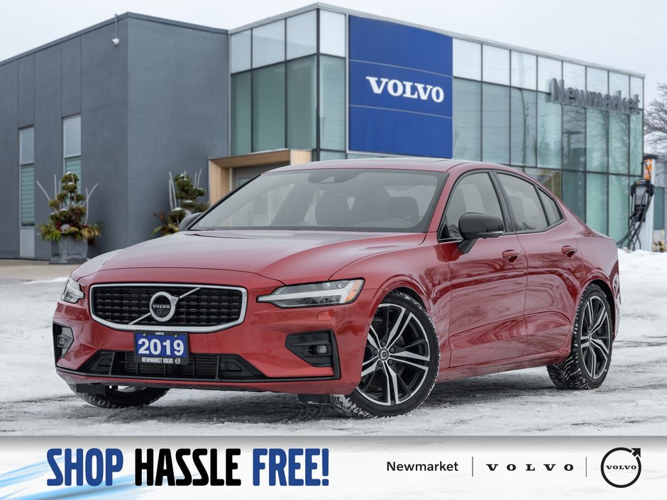 2019 Volvo S60 T6 AWD R-Design  LOW MILEAGE  TRADE IN  B& WILKINS-0