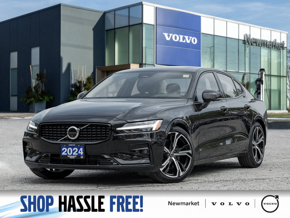 2024 Volvo S60 B5 AWD Plus Dark Theme  19 ALLOY WHEEL  CPO-0