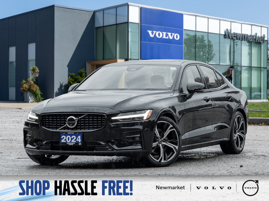 2024 Volvo S60 B5 AWD Plus Dark Theme  19 ALLOY WHEEL  CPO-0