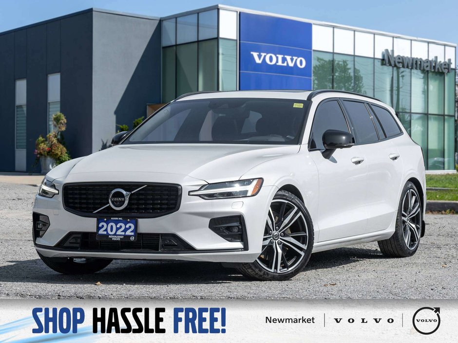 2022 Volvo V60 R-Design  OFF LEASE  POLESTAR   CPO RATE fr 3.49%*-0