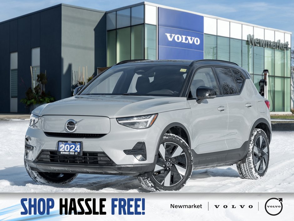 Volvo XC40 Recharge Pure Electric Twin eAWD Core  CPO FINANCE RATE 3.49%*-4%* 2024-0