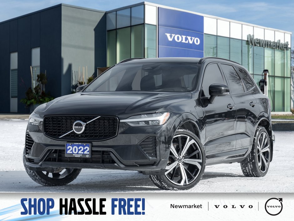 2022 Volvo XC60 Plug-In Hybrid T8 eAWD PHEV R-Design  NEW TIRES  VOLVO CPO-0