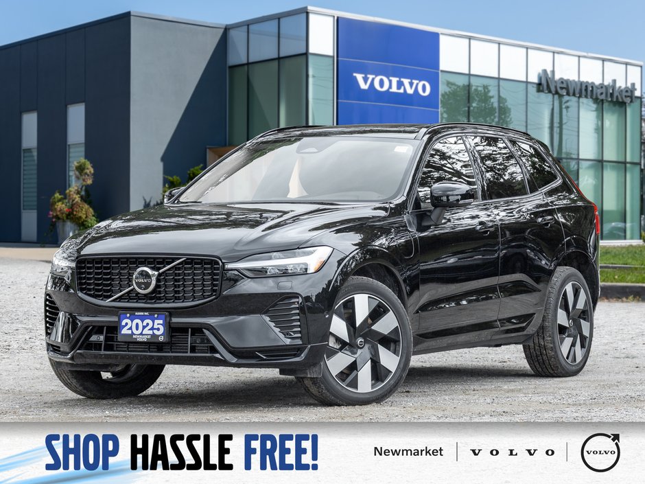 2025 Volvo XC60 Plug-In Hybrid T8 AWD Plus Dark Theme  LOW KM  CPO RATE FR 3.49%*-0