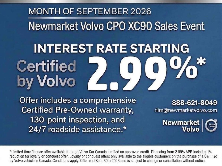 2026 Volvo XC90 ULTRA ?Exec Demo ? One Owner ?Finance fr 2.99%*-1