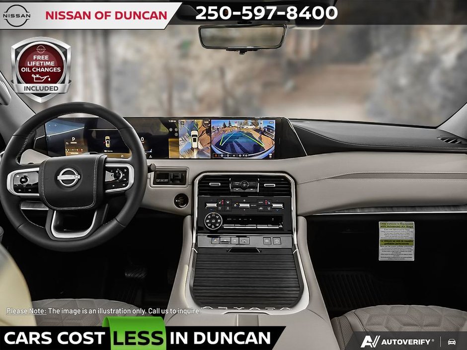 2026 Nissan Armada Platinum Reserve Captain's Chairs-21