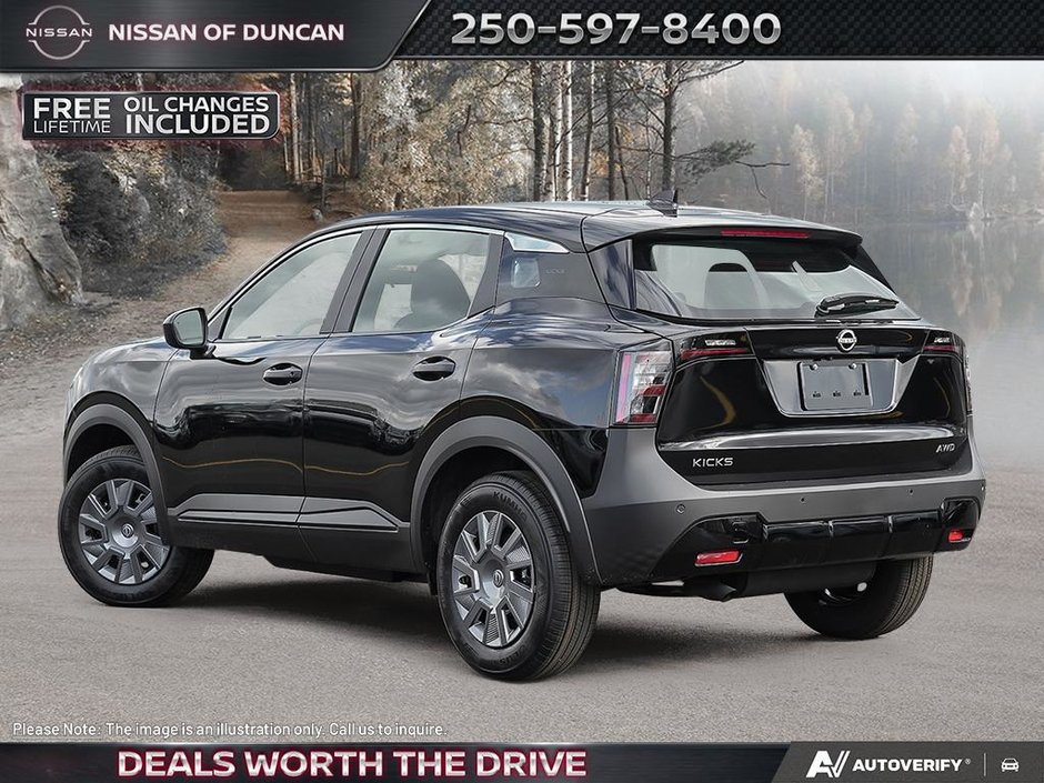 2026 Nissan Kicks S AWD-3