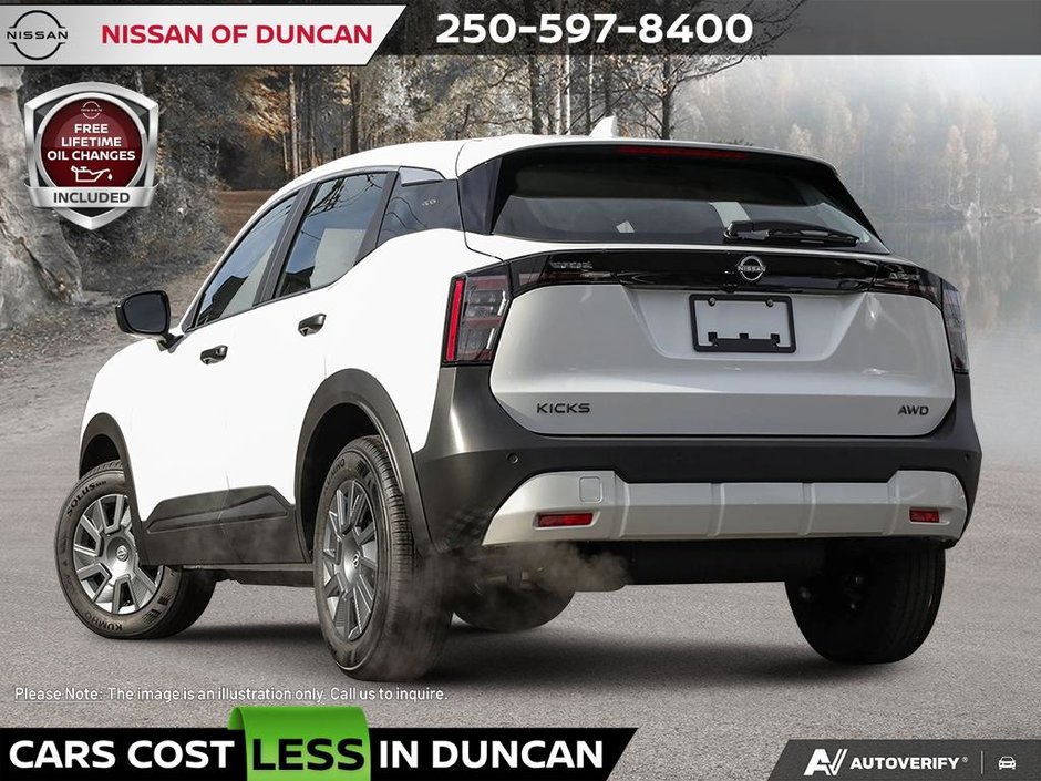 2026 Nissan Kicks S AWD-3