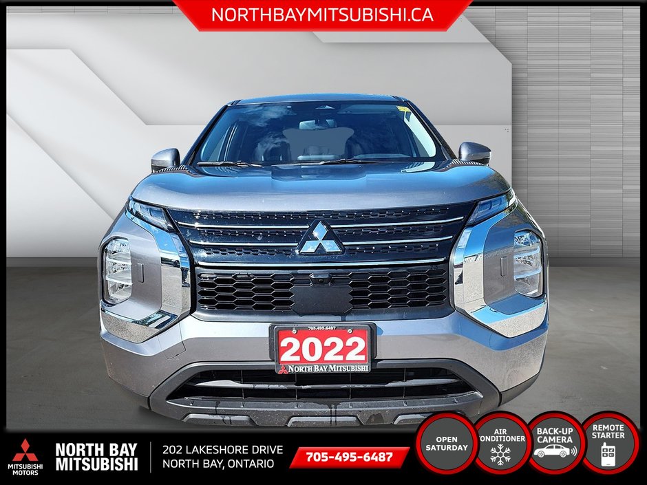 2022 Mitsubishi Outlander ES | #23179A | North Bay Mitsubishi in North Bay