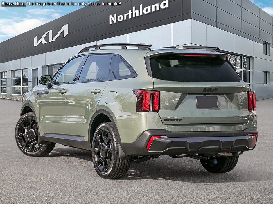 2025 Kia Sorento X-Line Limited Black Interior-3